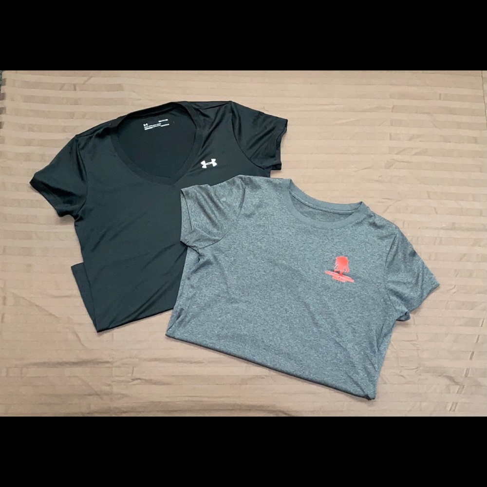 2 Under Amour shirts